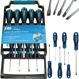srubokrety-jobi-x1209-zestaw-magnetyczny-z-wieszakiem-na-sciane-9-sztuk