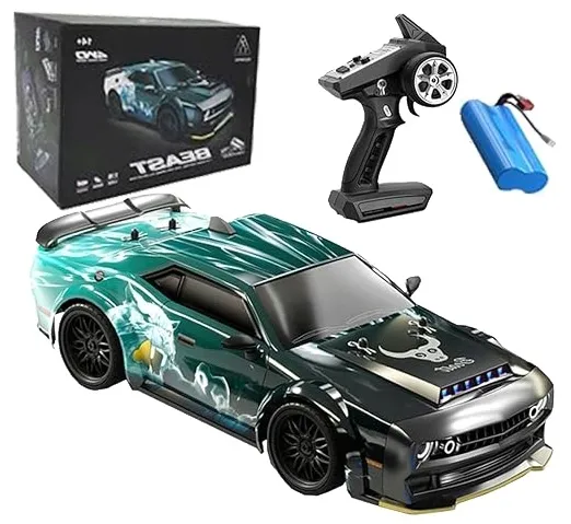 SAMOCHÓD 4WD Zdalnie Sterowany Auto Wrc Dodge Na Pilota RC 4x4 Drift 40km/h