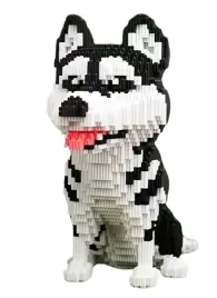 klocki-slodki-piesek-sliczny-pies-z-klockow-model-puzzle-3d-dog-husky