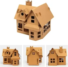 domek-dom-zabawka-z-kartonu-model-kartonowy-karton-do-zlozenia-zbudowania