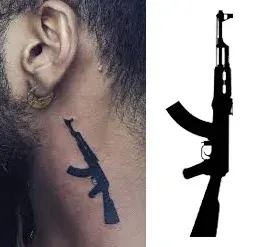 kalach-tatuaz-zmywalny-tymczasowy-kalkomania-karabin-kalasznikow-ak-47