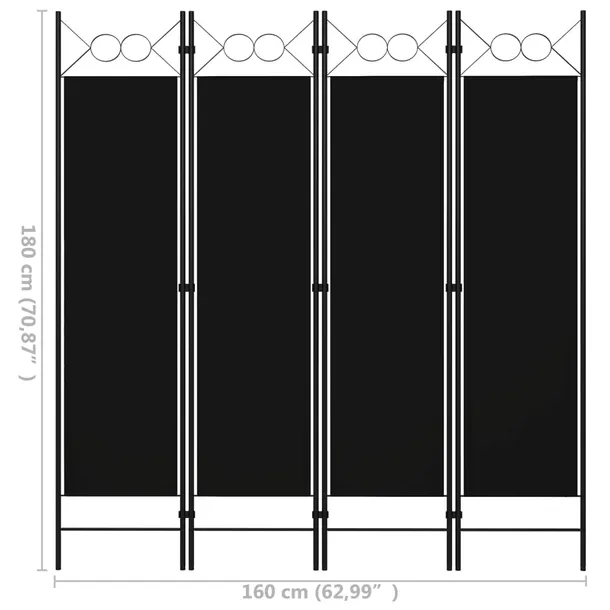 parawan-4-panelowy-czarny-160-x-180-cm-stan-nowy-kod-producenta-320705