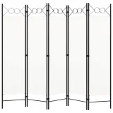 parawan-5-panelowy-bialy-200-x-180-cm
