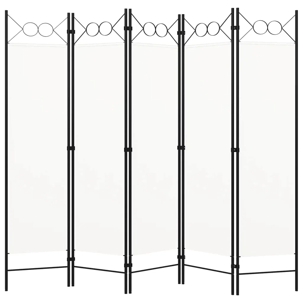 parawan-5-panelowy-bialy-200-x-180-cm