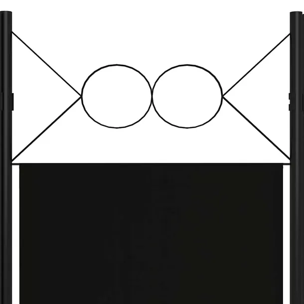 parawan-5-panelowy-czarny-200-x-180-cm-marka-vidaxl