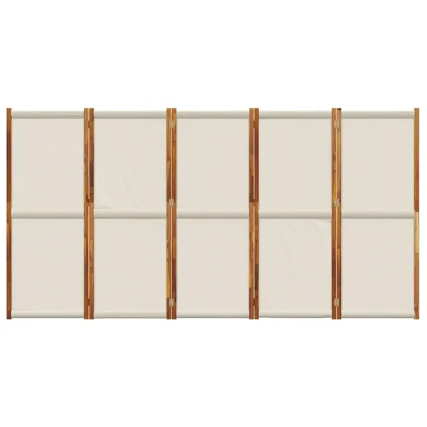 parawan-5-panelowy-jasnoszary-350x180-cm-producent-vidaxl