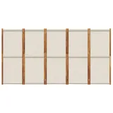 parawan-5-panelowy-jasnoszary-350x180-cm-producent-vidaxl