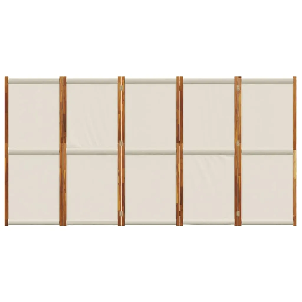 parawan-5-panelowy-jasnoszary-350x180-cm