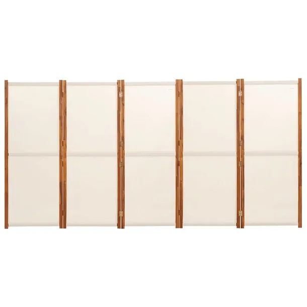 parawan-5-panelowy-kremowy-350-x-180-cm-producent-vidaxl