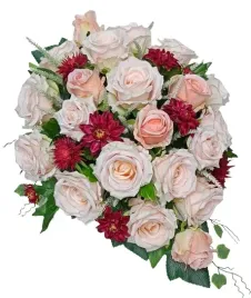stroik-wiazanka-na-grob-gesty-cmentarz-kwiaty-roze-fioletowe-dalie