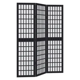 parawan-pokojowy-3-panelowy-czarny-lite-drewno-paulowni