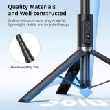 pro-selfie-stick-statyw-kijek-140cm-z-pilotem-bluetooth-do-iphone-samsung-kolor-czarny