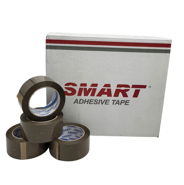 Taśma pakowa Smart brąz brązowa szer. 48 mm dł. 132y-karton 36szt