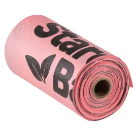 bio-worki-na-odchody-rozowe-100percent-kompostowalne-starchbag-15-sztuk