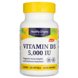 healthy-origins-witamina-d3-5000iu-odpornosc-mozg-serce-zeby-kosci-120-kaps