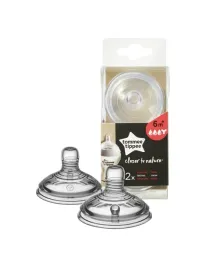 tommee-tippee-smoczek-closer-to-nature-do-gestych-pokarmow-6m-2-sztuki