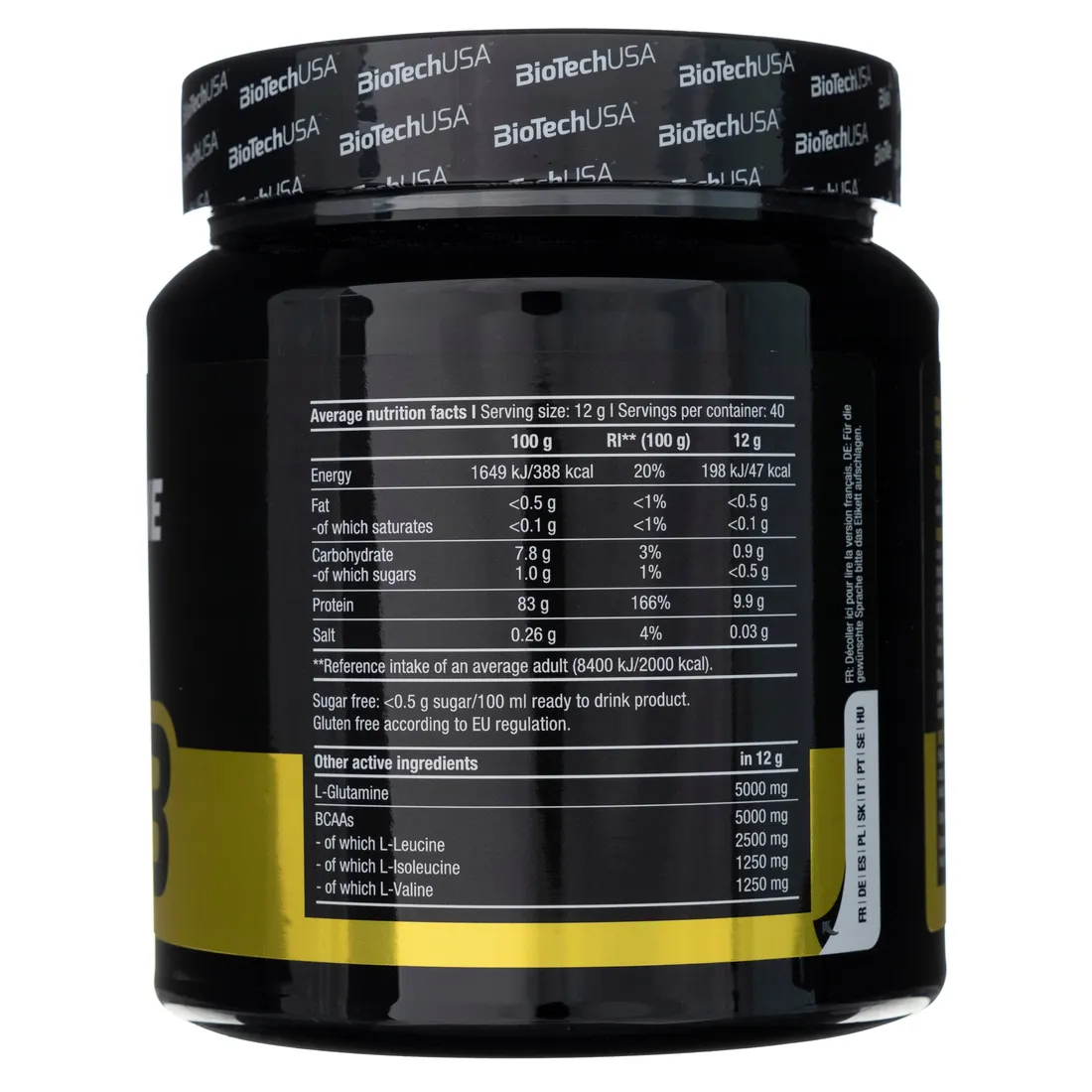 bcaa-glutamina-biotech-zero-pomarancza-masa-480g