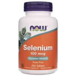 now-selenium-selen-selenometionina-100-mcg-250tab