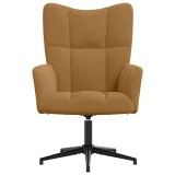 fotel-brazowy-obity-aksamitem-rodzaj-obrotowy