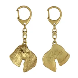 kerry-blue-terrier-irish-blue-terrier-pozlocony-brelok-do-kluczy-z-psem