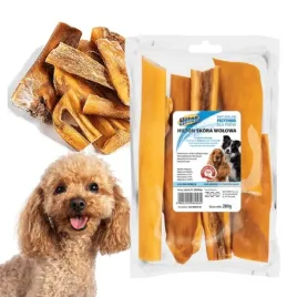 przysmak-dla-psa-skora-wolowa-naturalny-suszony-gryzak-hilton-200g