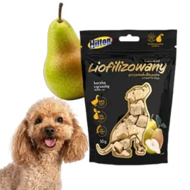 przysmaki-dla-psa-liofilizowana-kaczka-z-gruszka-hilton-50g