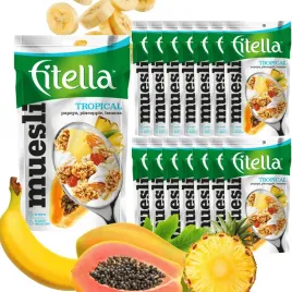musli-chrupkie-tropikalne-fitella-papaja-ananas-banan-crunch-15x50g