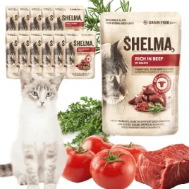mokra-karma-dla-kota-bezzbozowa-z-wolowina-w-sosie-premium-shelma-12x85g