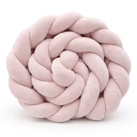 ochraniacz-do-lozeczka-warkocz-pleciony-welur-280-cm-pastelowy-roz