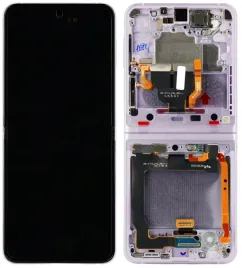 100percent-oryginalny-wyswietlacz-lcd-ramka-samsung-z-flip-3-5g-f711-fiolet