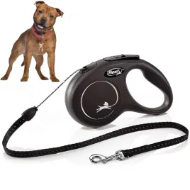 smycz-dla-psa-automatyczna-m-new-classic-flexi-do-20-kg-linka-5m-czarna