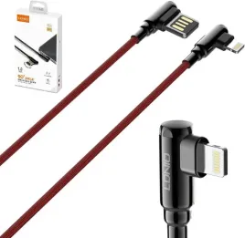 kabel-katowy-dwustronny-usb-lightning-iphone-ldnio-2-4a-1m-czarno-czerwony