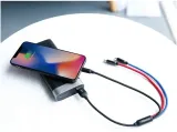 baseus-kabel-usb-nylonowy-3w1-micro-usborlightningorusb-c-35a-30cm-zgodnosc-ze-standardem-quick-charge-1-0-quick-charge-2-0-quick-charge-3-0