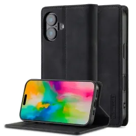 pokrowiec-skorzany-etui-z-klapka-magnes-lc-imeeke-iphone-16-czarny