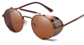 okulary-przeciwsloneczne-unisex-okragle-metalowe-retro-uv400-brazowe