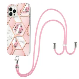 etui-pokrowiec-plecki-na-pasku-smyczy-do-iphone-15-pro-rozowe-kwiaty-glamou