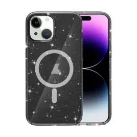 etui-case-pokrowiec-magsafe-ochrona-aparatu-czarny-brokat-do-iphone-15