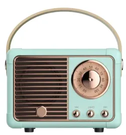 glosnik-bluetooth-radio-retro-prezent-niebieski