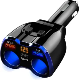 ladowarka-samochodowa-150-w-rozdzielacz-do-gniazda-zapalniczki-qc-3-0