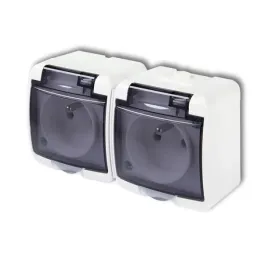 gniazdo-podwojne-ip54-karlik-junior-bialy