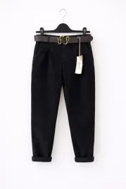 spodnie-damskie-sztruksowe-z-paskiem-czarne-xl