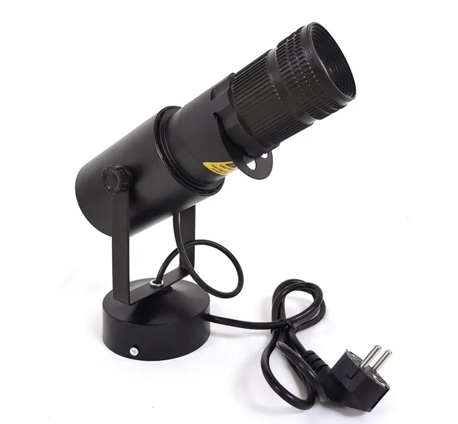 REFLEKTOR PUNKTOWY LED REGULACJA OSTROŚCI 15W Z 4 PRZYSŁONAMI