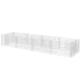 donica-gabionowa-360x90x50-cm-srebrna-stal-galwanizowana