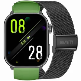 smartwatch-meski-gravity-gt28-4-pasek-bransoleta-zielono-czarny