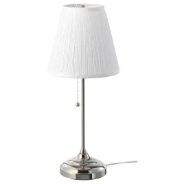 ikea-arstid-lampa-stolowa-niklowana-biala-55-cm