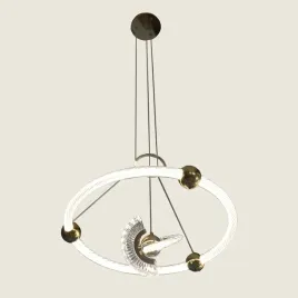 lampa-wiszaca-ring-zyrandol-zlota-pilot