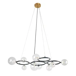 lampa-sufitowa-wiszaca-zyrandol-salon-czarna-9-kule-szklane