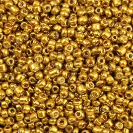 ra549-koraliki-szklane-drobne-seeds-12-0-okragle-rokail-2mm-20g-zlote-metal