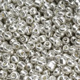 ra558-koraliki-szklane-drobne-seeds-6-0-okragle-rokail-4mm-20g-srebrne