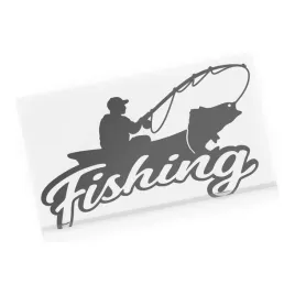 naklejka-fishing-wedkarz-w-lodzi-z-ryba-lake-life-na-auto